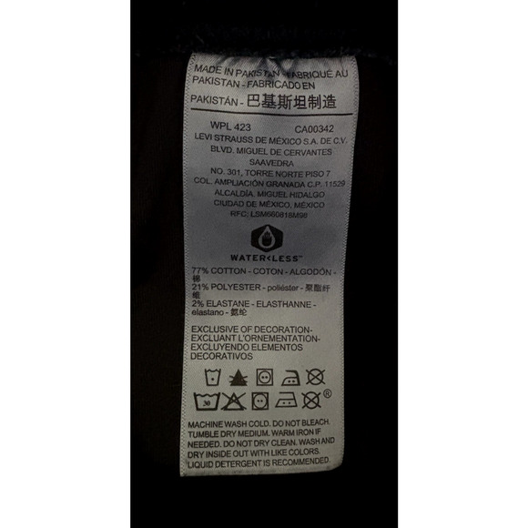 Signature by Levi Strauss Womens Totally Shaping Pull-on Skinny Jeans Size 32/28 - Picture 7 of 8